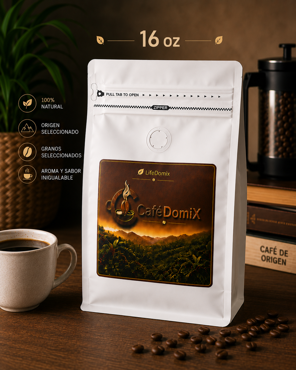 CaféDomiX 16oz